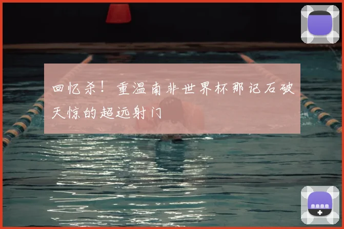 回忆杀！重温南非世界杯那记石破天惊的超远射门
